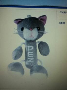 Gray Cat - Cats And Dogs pez collectible - Main Image 1