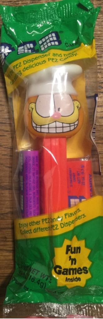 Garfield Chef (3) - Garfield S2 (complete) pez collectible - Main Image 2