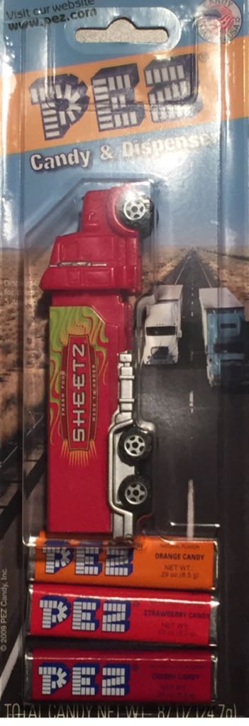 Truck Sheetz - ADVERTISING-Haulers pez collectible - Main Image 2