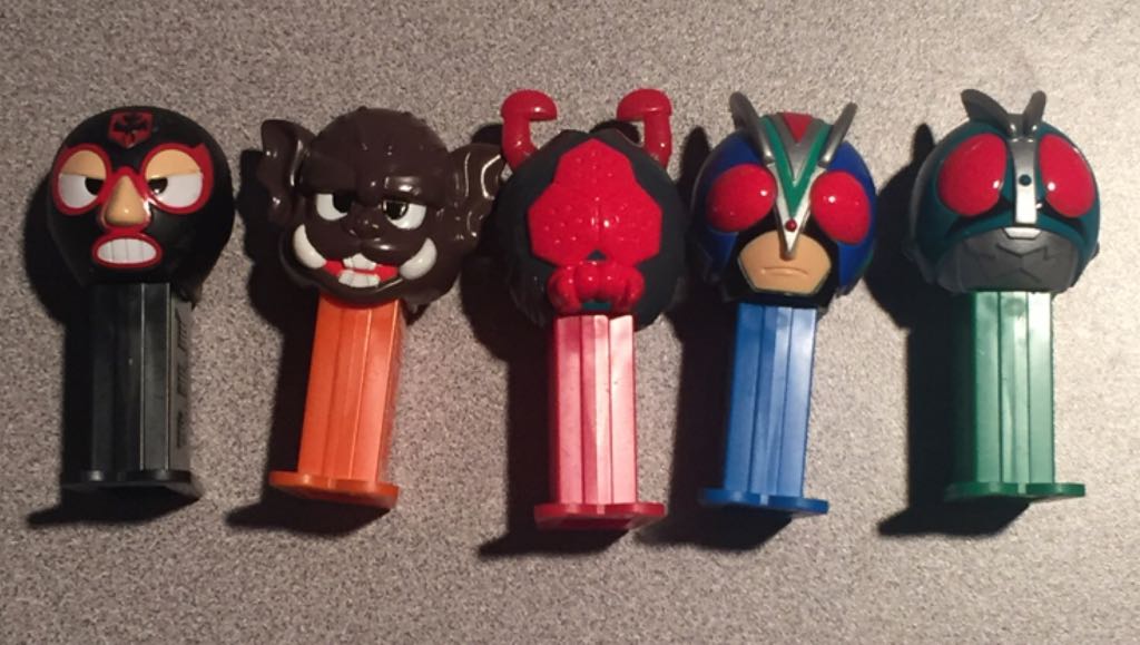 Mini Masked Karmen Riders  - Minis pez collectible - Main Image 2