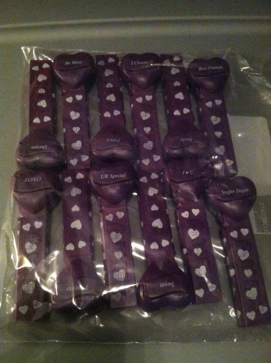 Valentine’s- Happy Valentine’s Day Purple - VALENTINES DAY pez collectible - Main Image 2