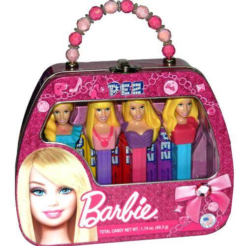 Barbie - Straight Blond Hair - Bangs - Barbie pez collectible - Main Image 2