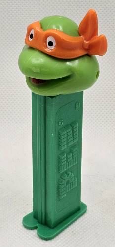 TMNT - Michelangelo Happy - Green - China - TMNT pez collectible - Main Image 2