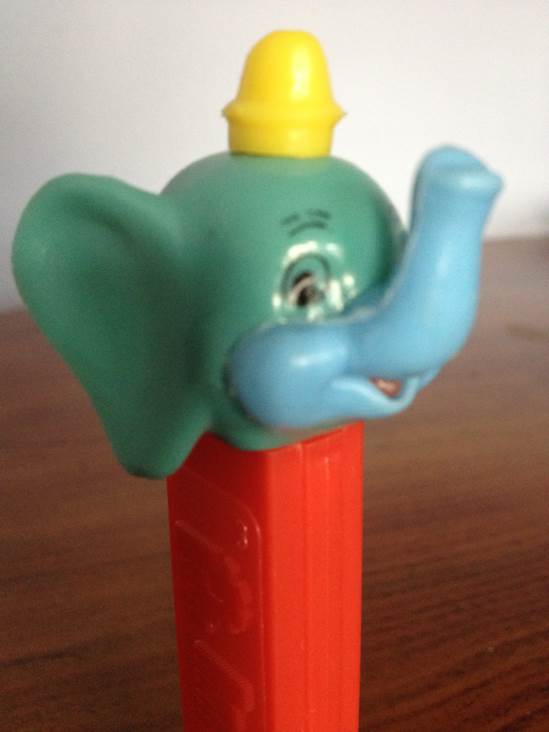Dumbo Aqua Head  pez collectible - Main Image 2