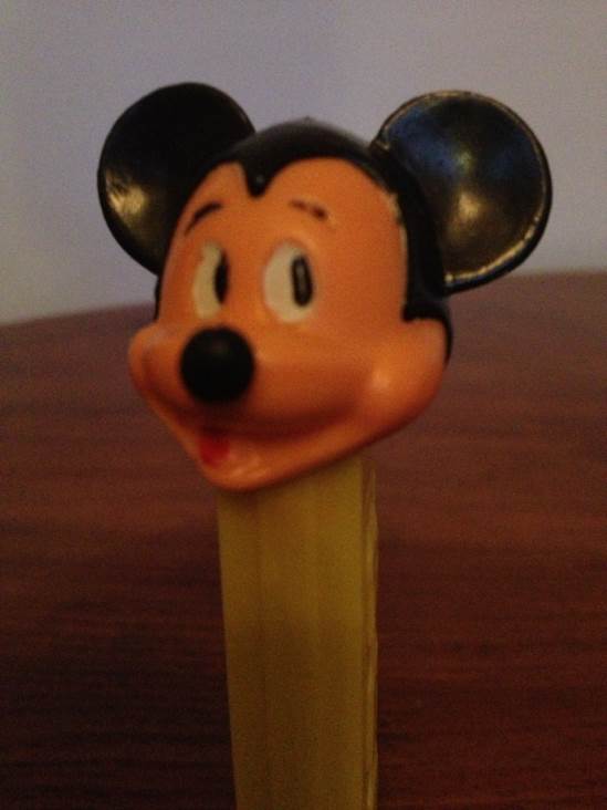 Mickey Mouse C With Orange Head  pez collectible - Main Image 2
