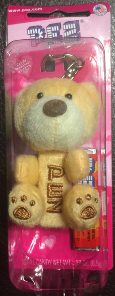 Tan Bear - Valentine’s Day pez collectible - Main Image 2