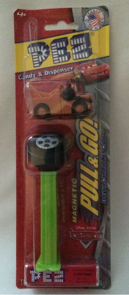 Cars: Mater Magnetic Pull & Go - Cars pez collectible - Main Image 2