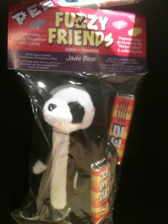 Fuzzy Friends - Jade - Fuzzy Friends pez collectible - Main Image 2