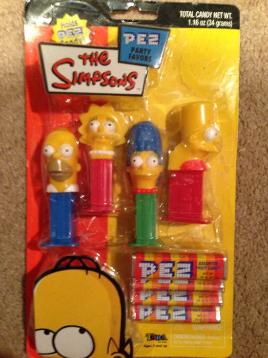 Simpsons Party Favors  pez collectible - Main Image 2