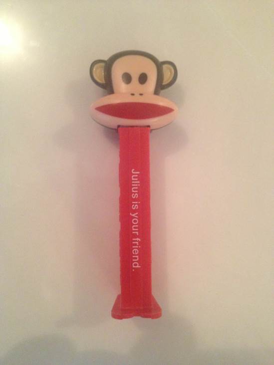 Julius Is Your Friend (Red) - Julius pez collectible - Main Image 1