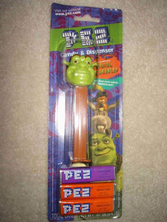 Shrek 2 - Shrek - DreamWorks - Shrek pez collectible - Main Image 2