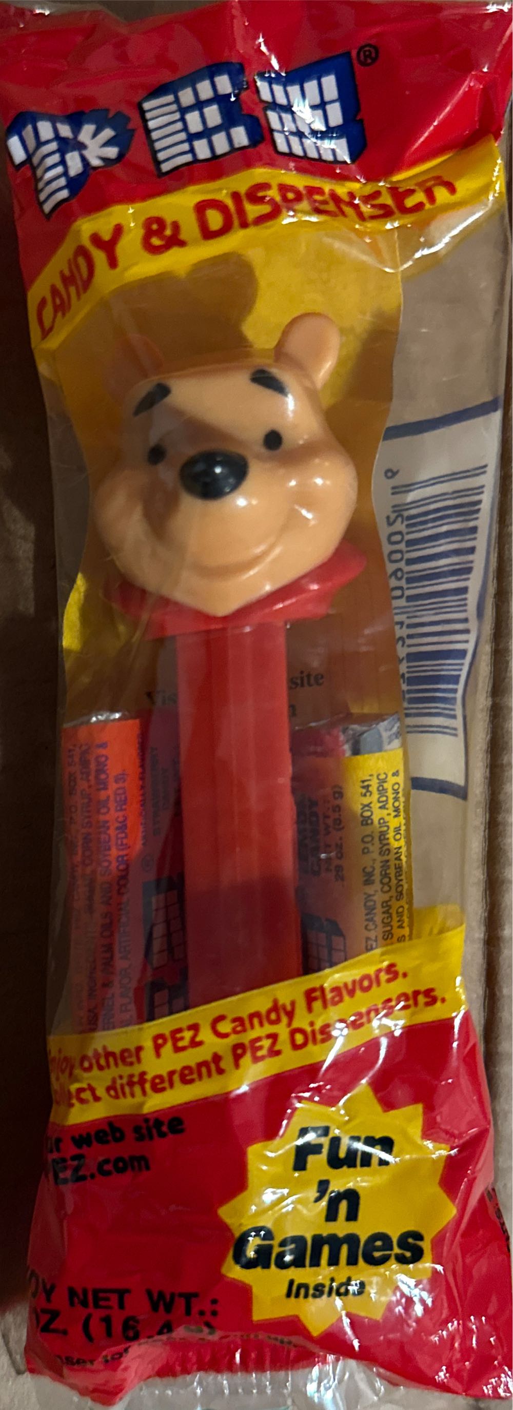 Winnie The Pooh - Pooh B - Disney pez collectible - Main Image 2