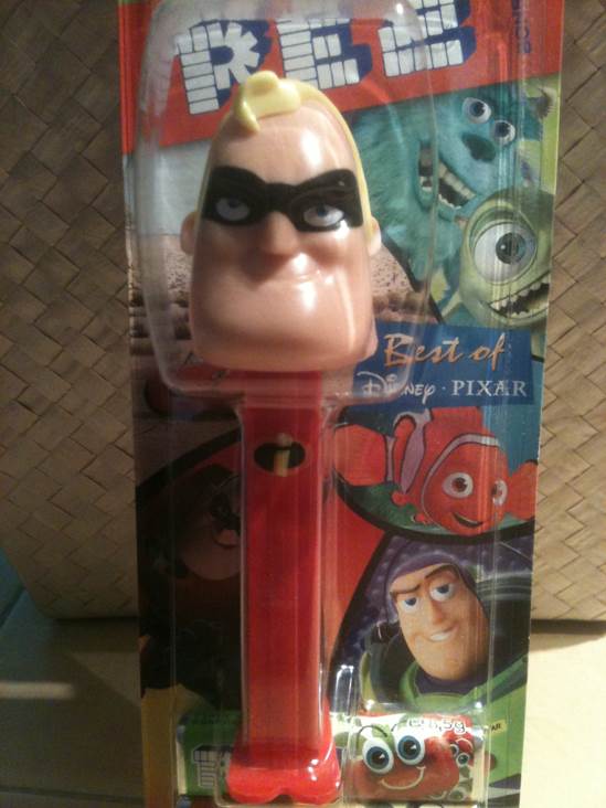 Disney - The Incredibles - Mr. Incredible - The Incredibles pez collectible - Main Image 2