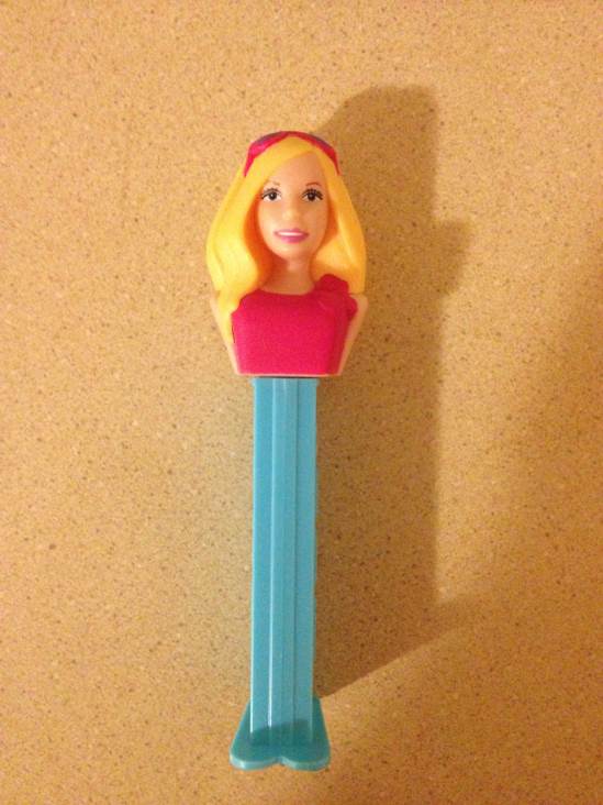 Barbie - Sunglasses - FUNKY FACE-Green Stem pez collectible - Main Image 2
