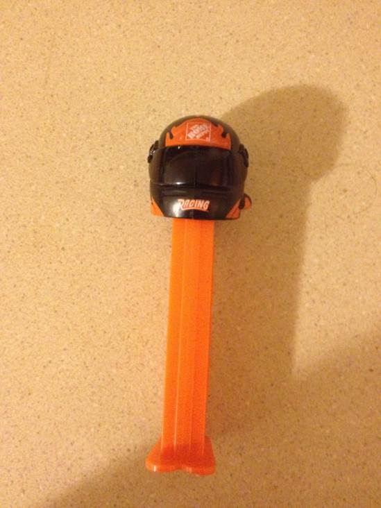 Home Depot NASCAR Helmet - Nascar Helmet pez collectible - Main Image 2