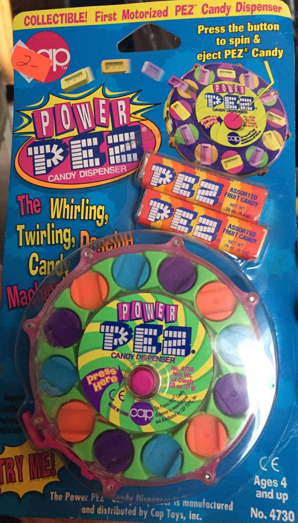 Power Candy Dispenser  pez collectible - Main Image 2