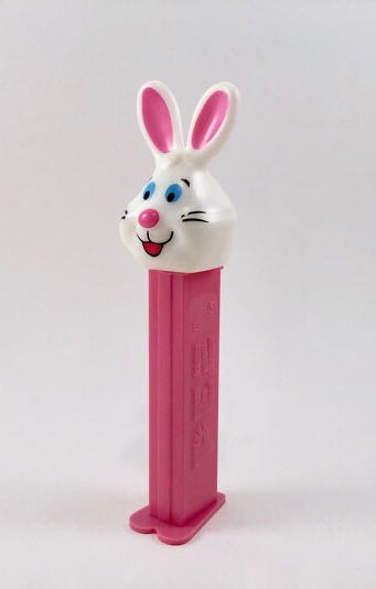 Easter - Bunny 1, white, pink - Holidays - Easter pez collectible - Main Image 2