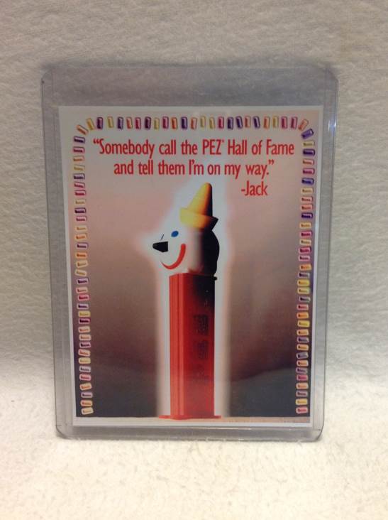 Advertising - Jack In The Box - Red - Promotional pez collectible - Main Image 2