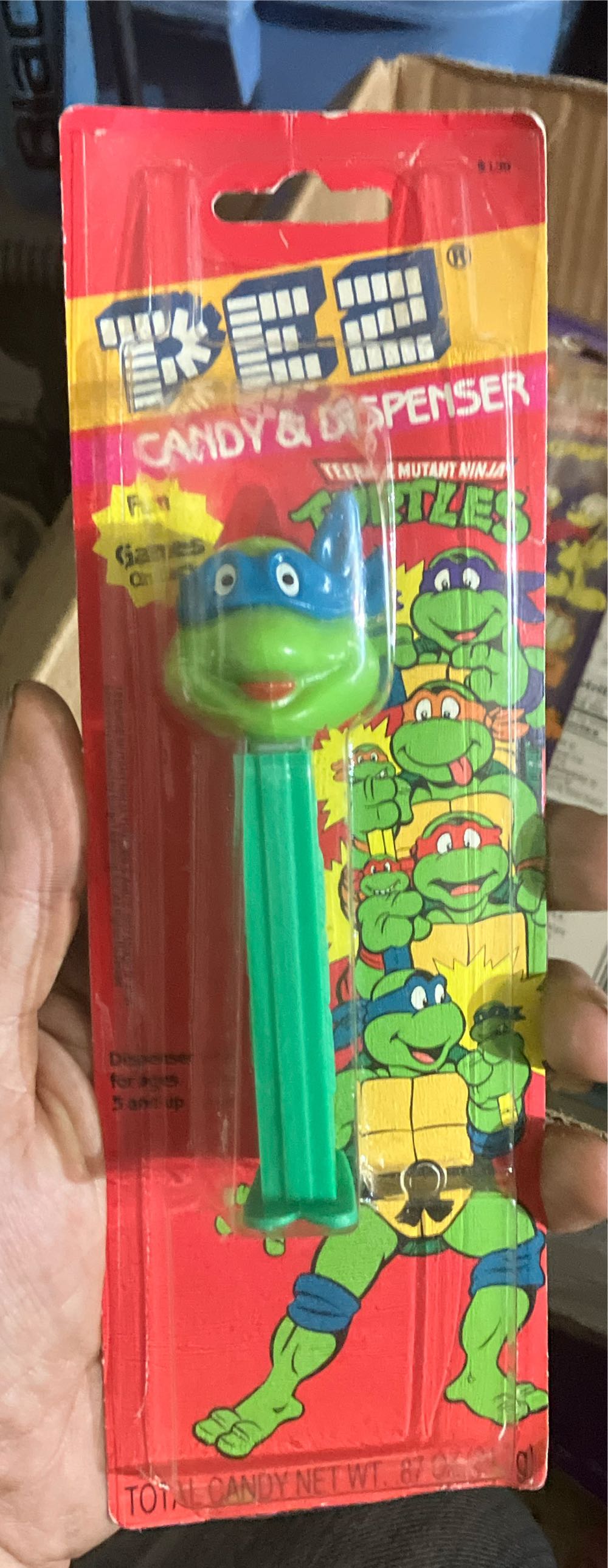 Teenage Mutant Ninja Turtles - Leonardo - TMNT pez collectible - Main Image 2