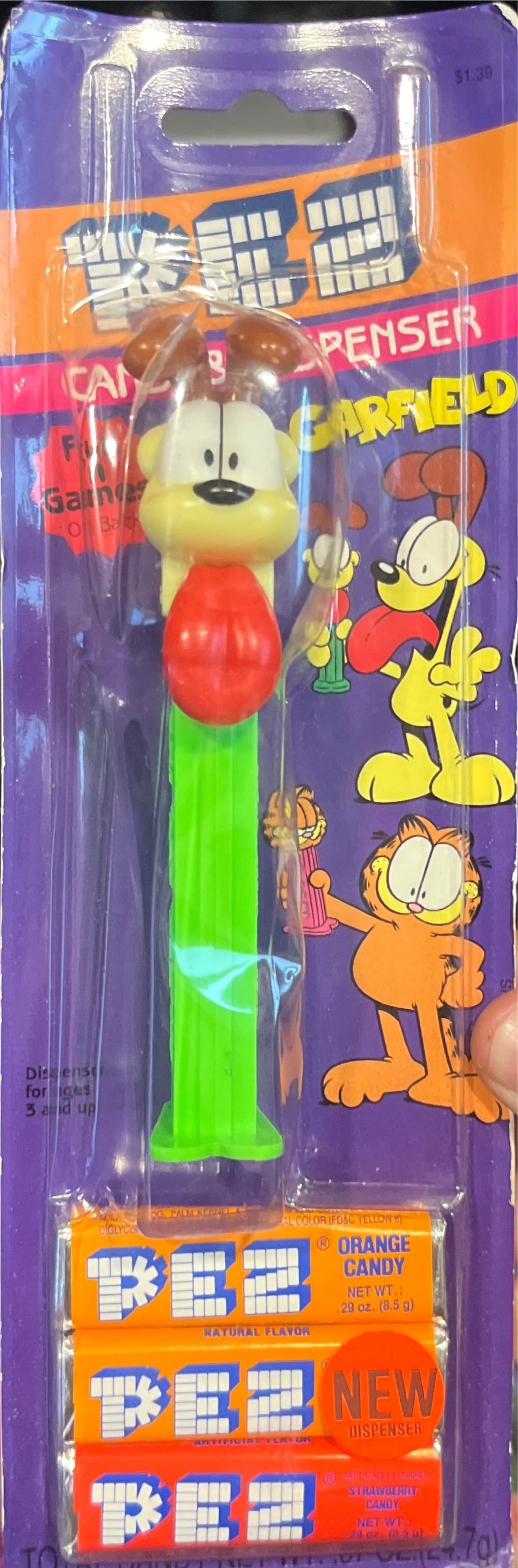 Garfield - Odie - Garfield & Friends pez collectible - Main Image 2