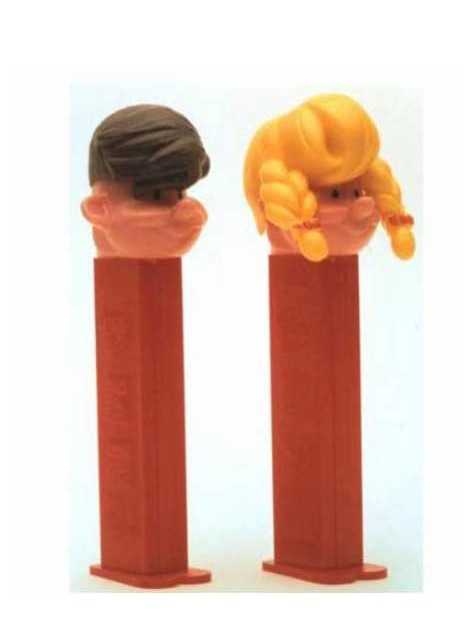 PEZ Pals - Girl - PEZ Originals pez collectible - Main Image 3