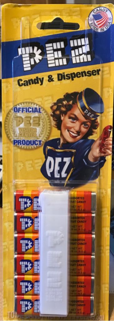 Peppermint Regular White - REGULARS pez collectible - Main Image 2