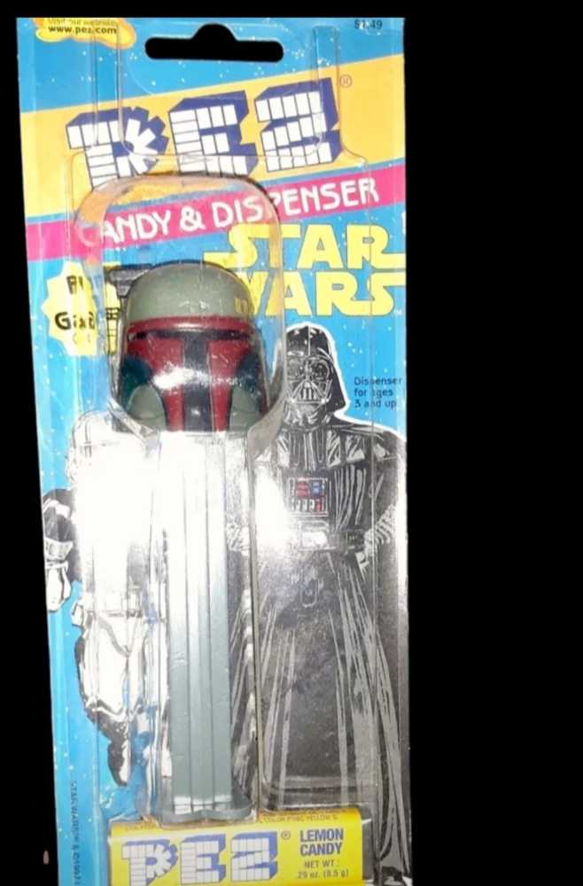 Star Wars - PEZ - Boba Fett - Star Wars pez collectible - Main Image 3