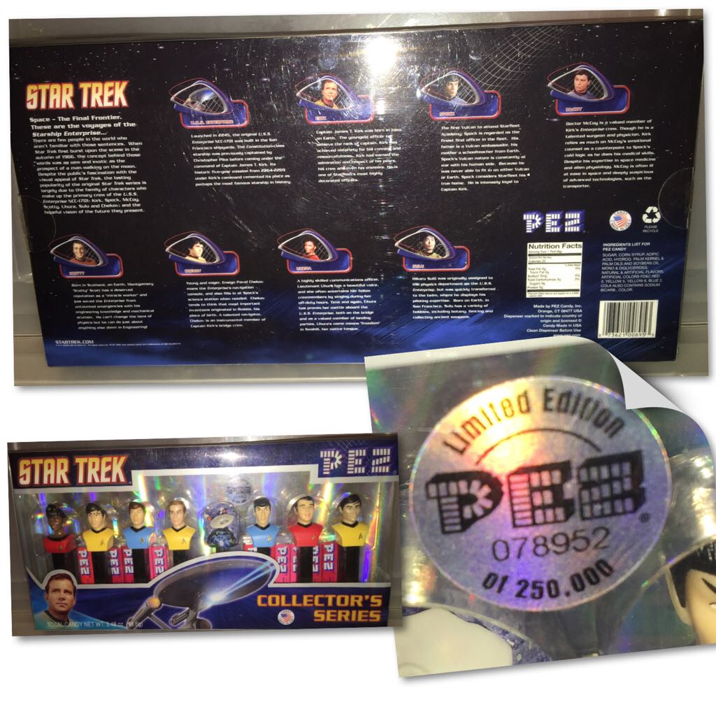 Star Trek  - • Collector Set - Limited Edition pez collectible - Main Image 2