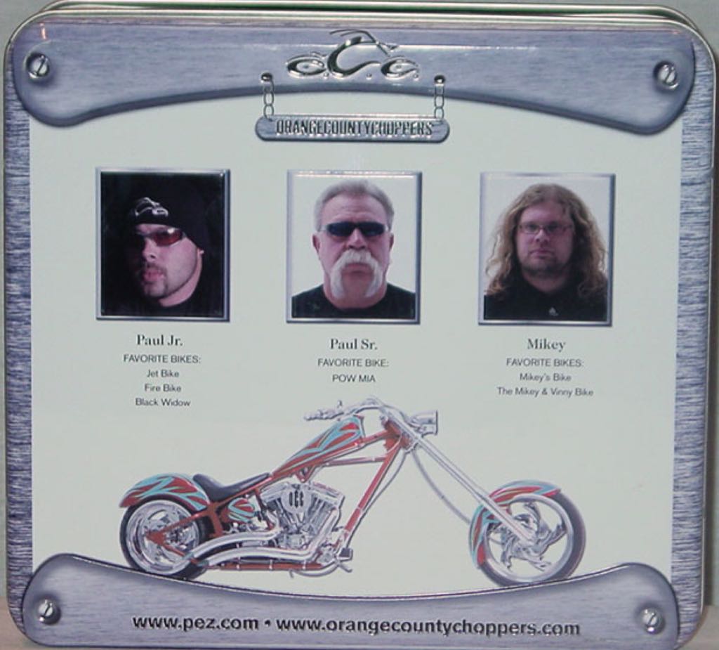 Orange County Choppers - Real People pez collectible - Main Image 2