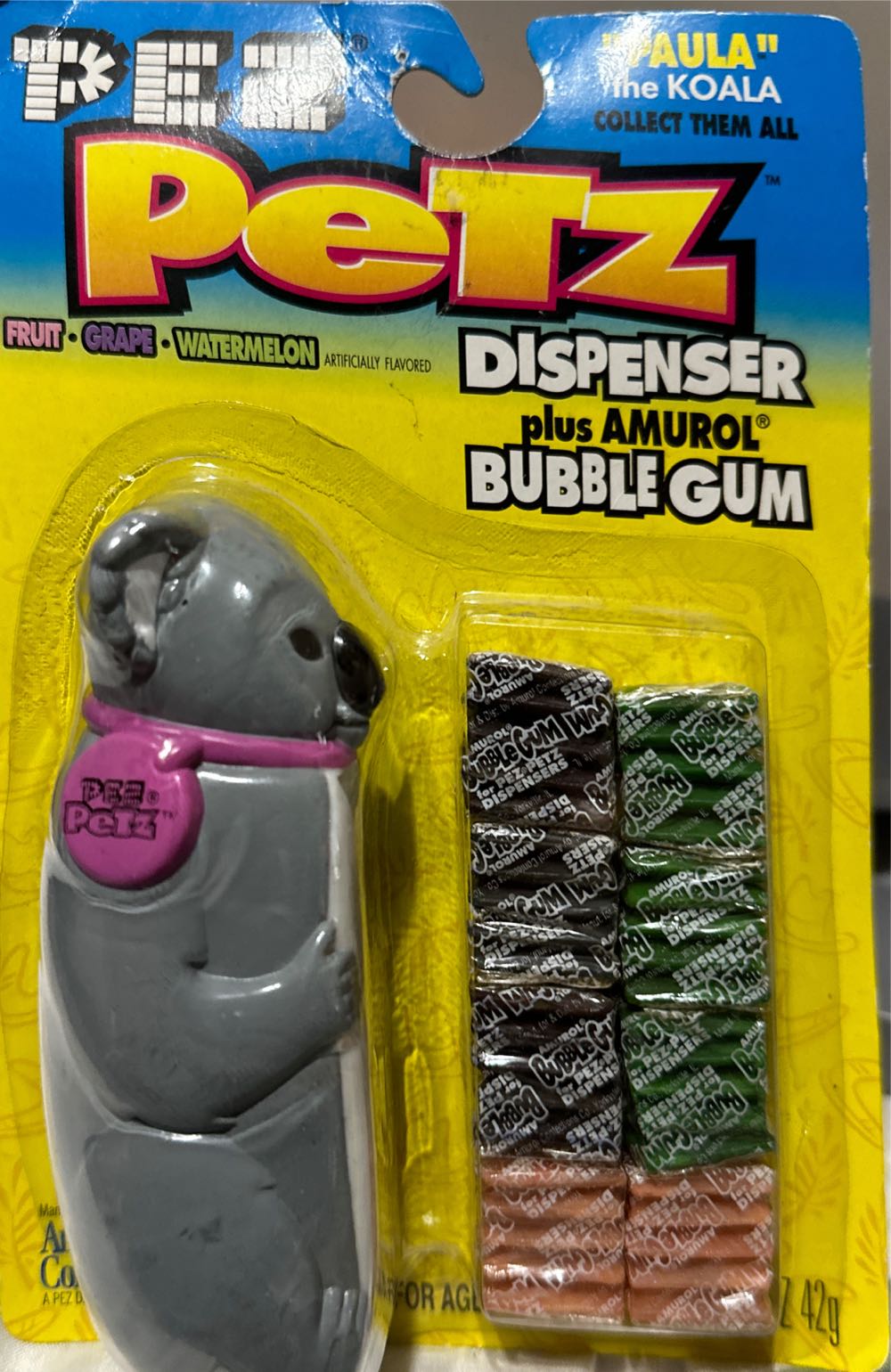 Pez Petz - Paula The Koala - Pez Petz pez collectible - Main Image 3