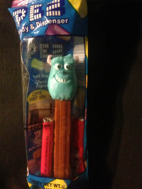 James P. Sullivan - Monsters University (complete) pez collectible - Main Image 2