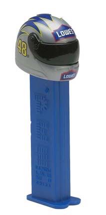 Nascar Helmet - Jimmie Johnson - Lowes - Nascar pez collectible - Main Image 2