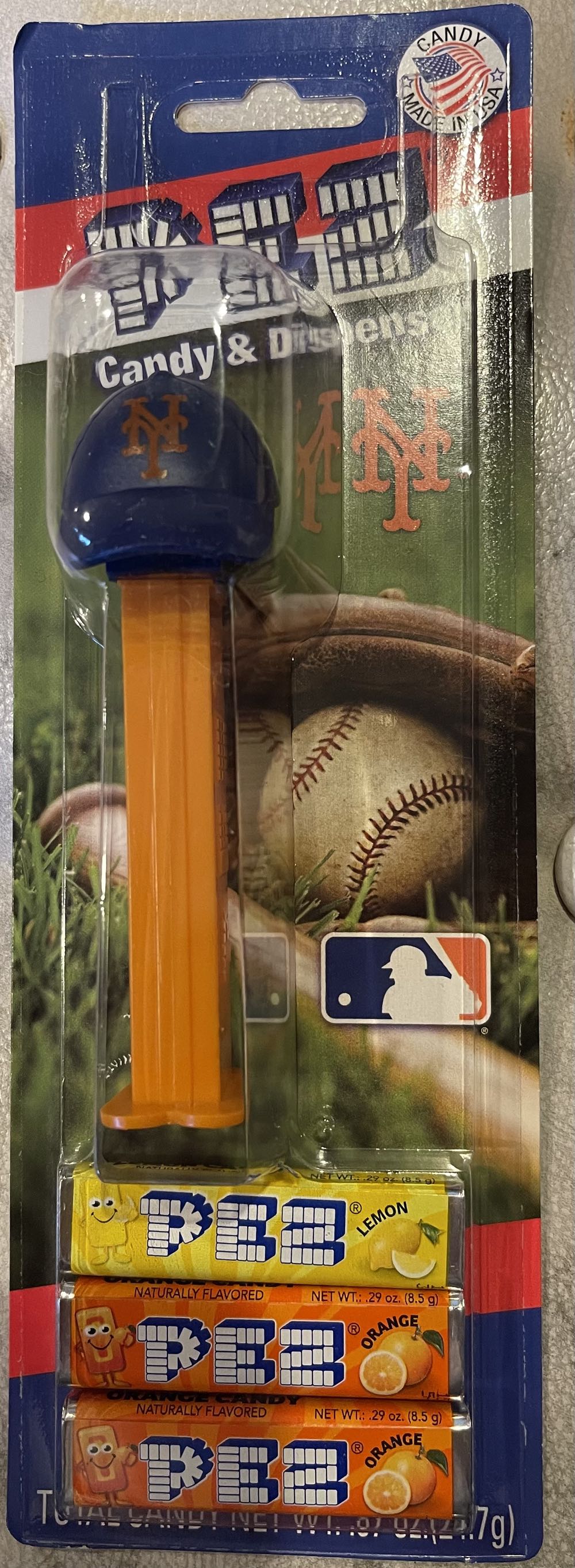 MLB-Mets Cap - MLB Caps pez collectible - Main Image 2