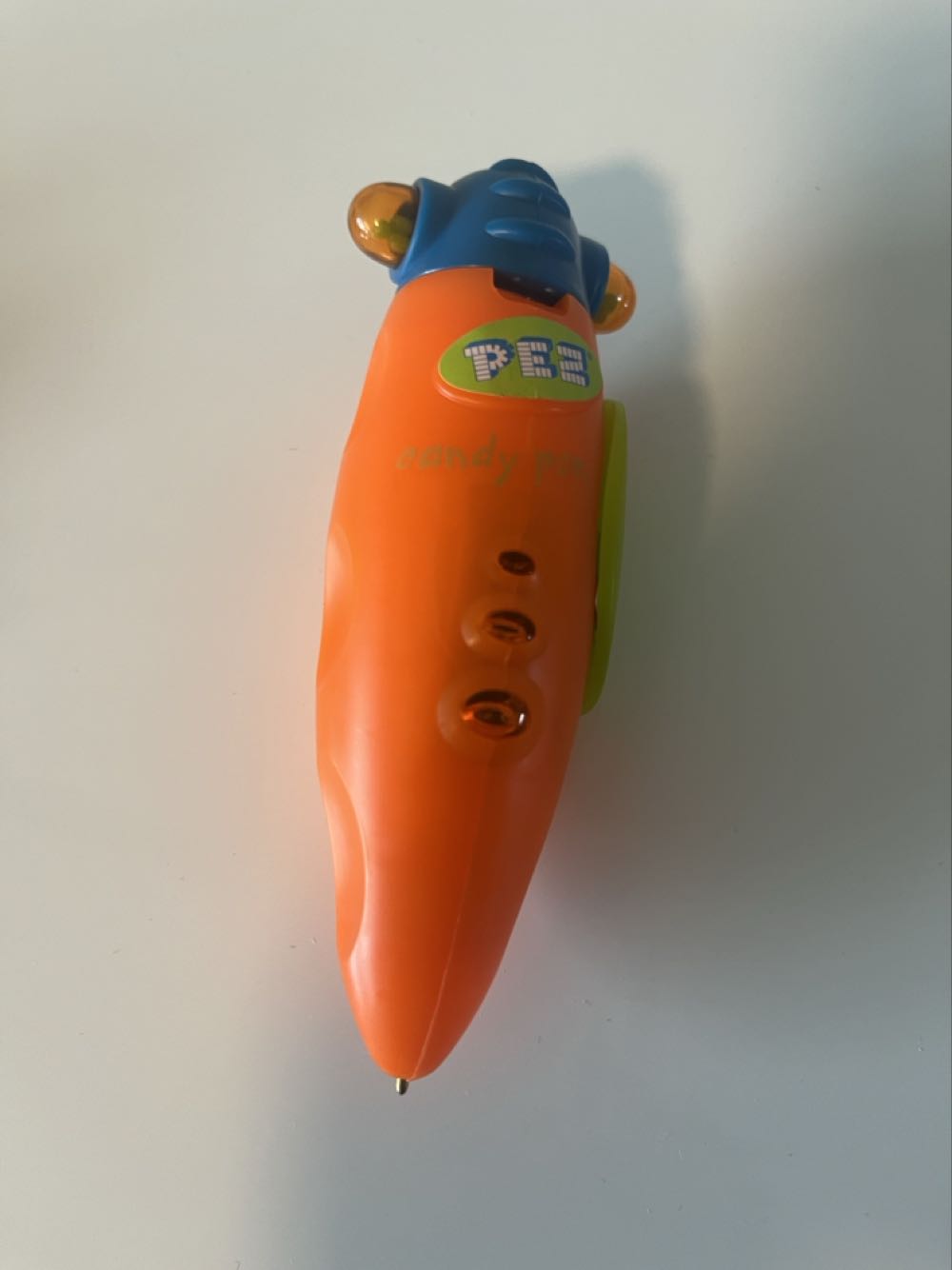 Pez Candy Pen - Orange - Pez Candy Pen pez collectible - Main Image 2