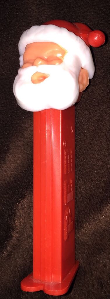 Christmas - Santa, eyes closed, red stem - CHRISTMAS-Santa pez collectible - Main Image 2