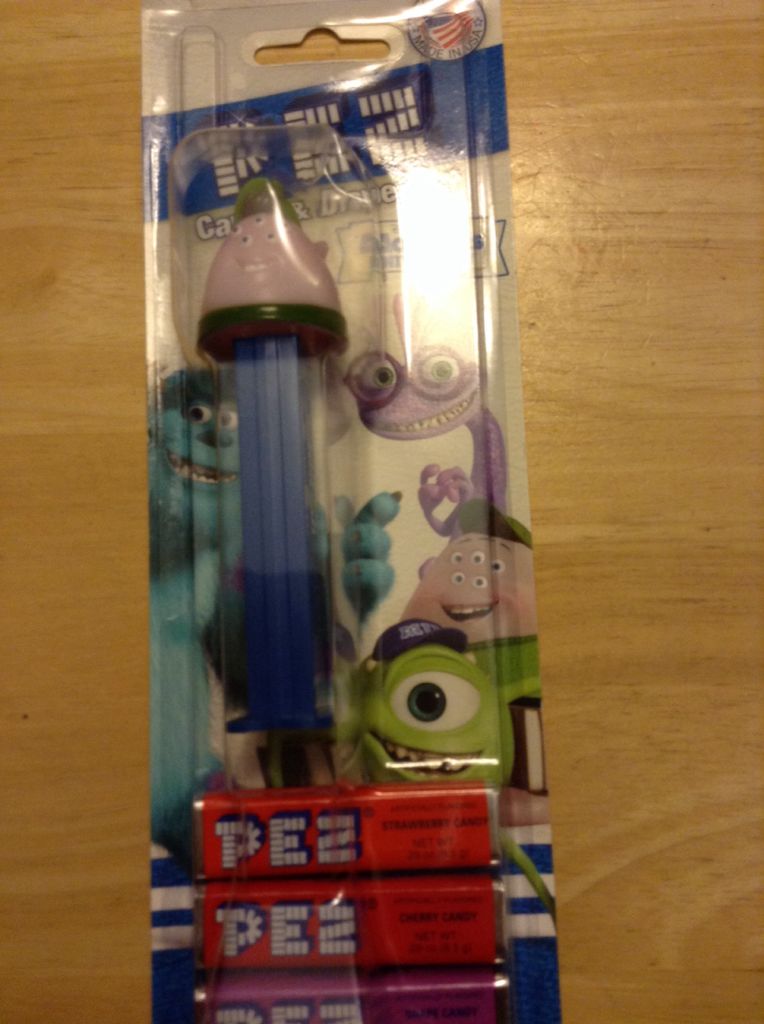 Monster University - Squishy - Disney / Pixar - Monsters University pez collectible - Main Image 2