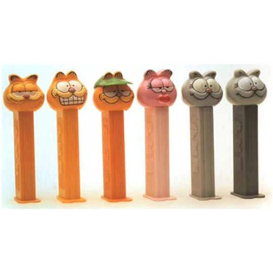 Garfield - Garfield With Visor - Garfield pez collectible - Main Image 4
