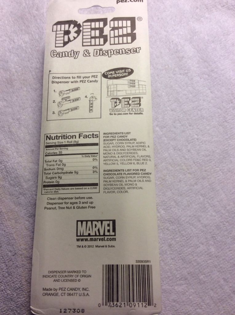 Ironman B - Avengers pez collectible - Main Image 2