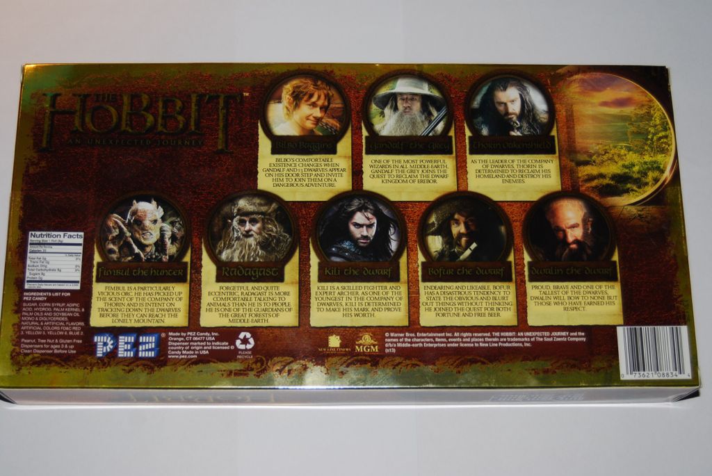 The Hobbit - Collector Set pez collectible - Main Image 2