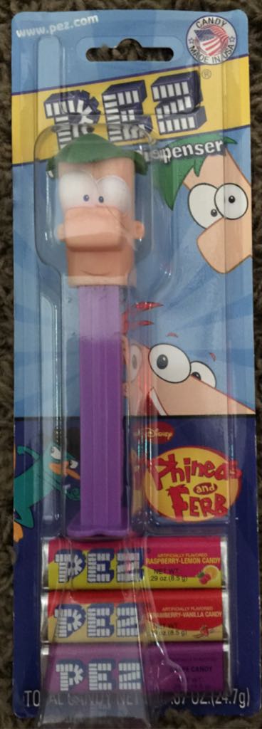 Ferb - Phineas and Ferb pez collectible - Main Image 2