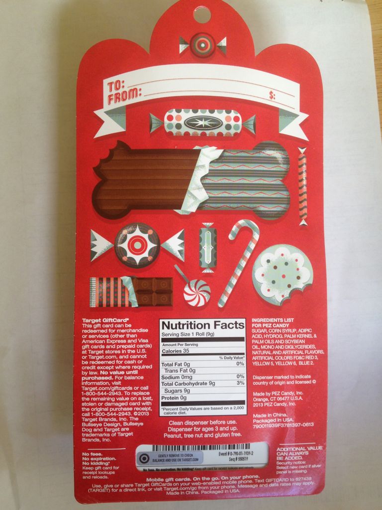 Target Bullseye Dog A - Advertising pez collectible - Main Image 2