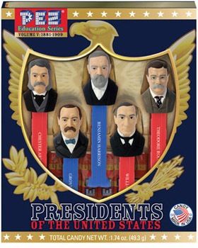 President Grover Cleveland - US PRESIDENTS-5 pez collectible - Main Image 2