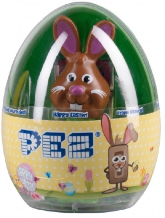 Easter Chocolate Bunny B In Egg - Easter pez collectible - Main Image 2