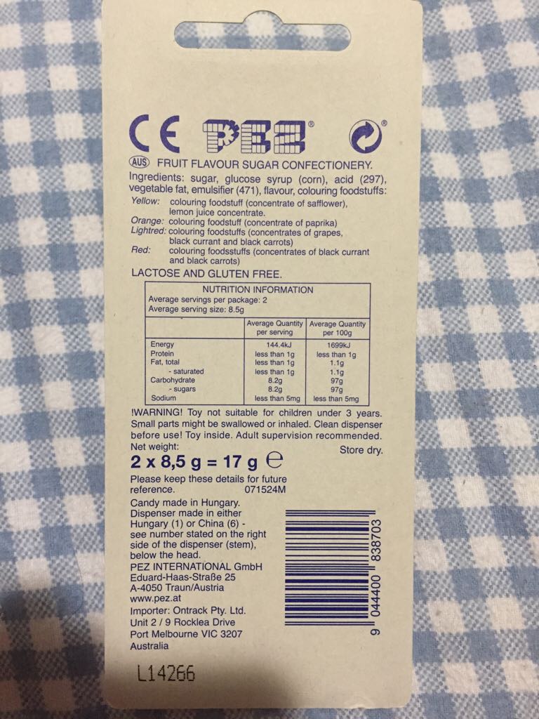 358- Hello Kitty Crystal Pink Stem With Berries - HELLO KITTY-Crystal pez collectible - Main Image 2