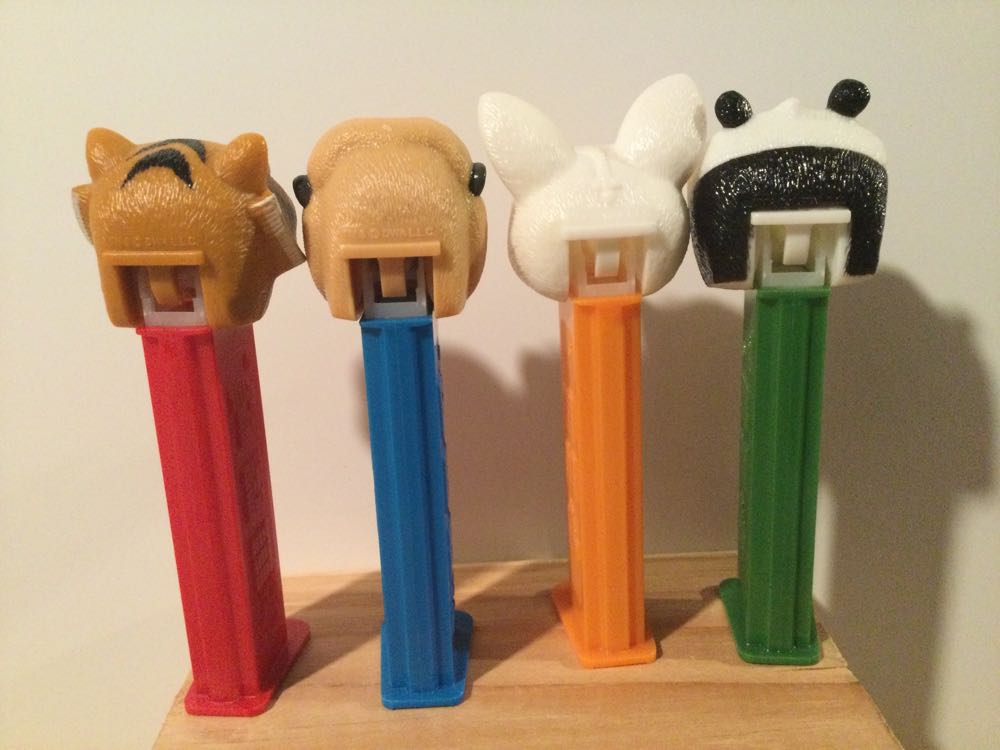 Kung Fu Panda Movie x4 - Dreamworks / Paramount - Kung Fu Panda pez collectible - Main Image 3