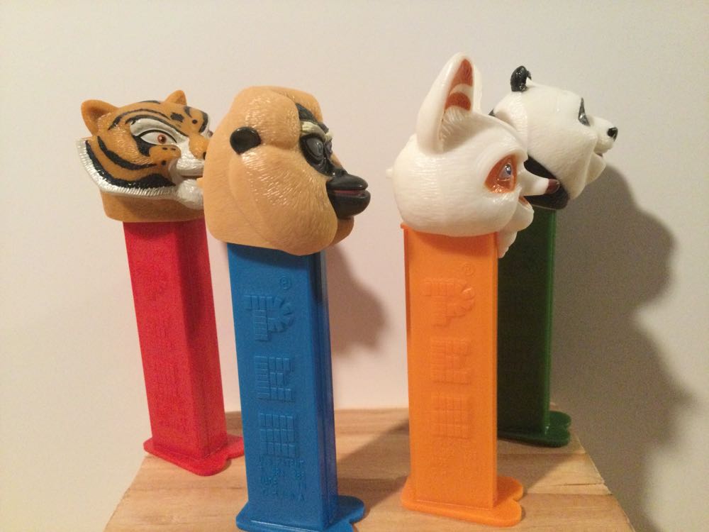 Kung Fu Panda Movie x4 - Dreamworks / Paramount - Kung Fu Panda pez collectible - Main Image 4