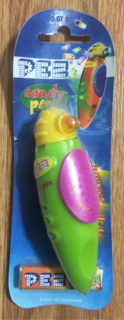 Rocket Pen (Euro) - Green - Rocket Pen - Europe pez collectible - Main Image 2