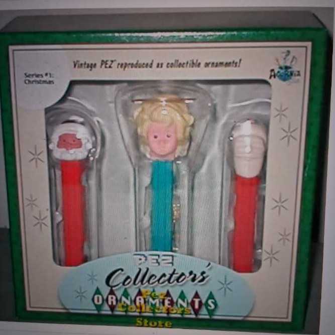 Acornia Gifts Christmas Ornament Set - Pez Ornaments pez collectible - Main Image 2