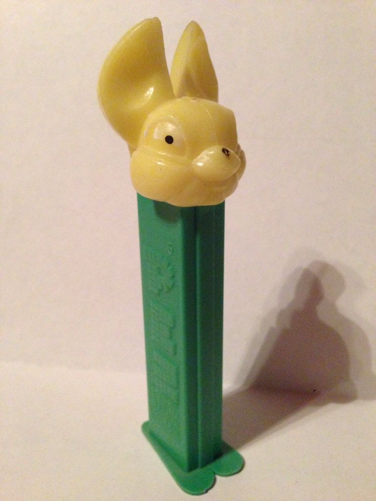 Fat Ear Bunny Yellow TF - Easter pez collectible - Main Image 2