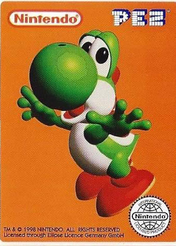 Super Mario - Yoshi - Nintendo pez collectible - Main Image 3